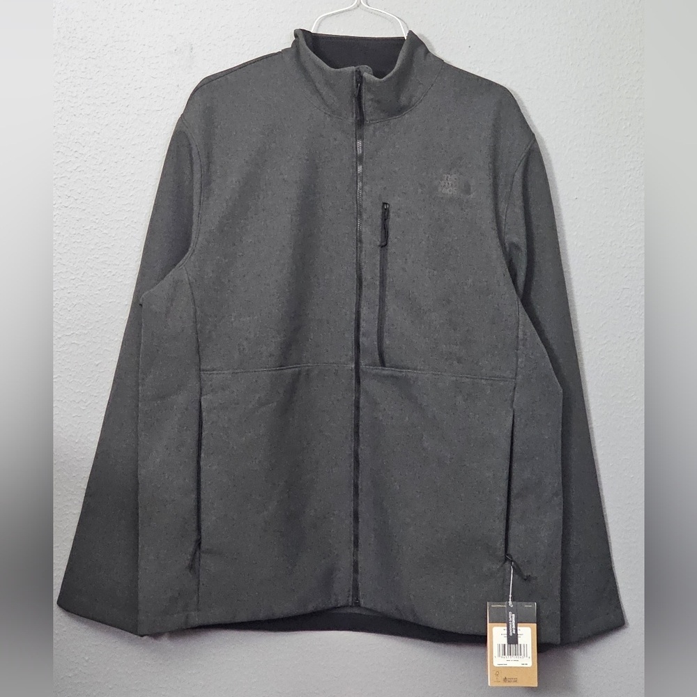 The North Face Men's Apex Bionic 3 Jacket- Dark Grey Heather